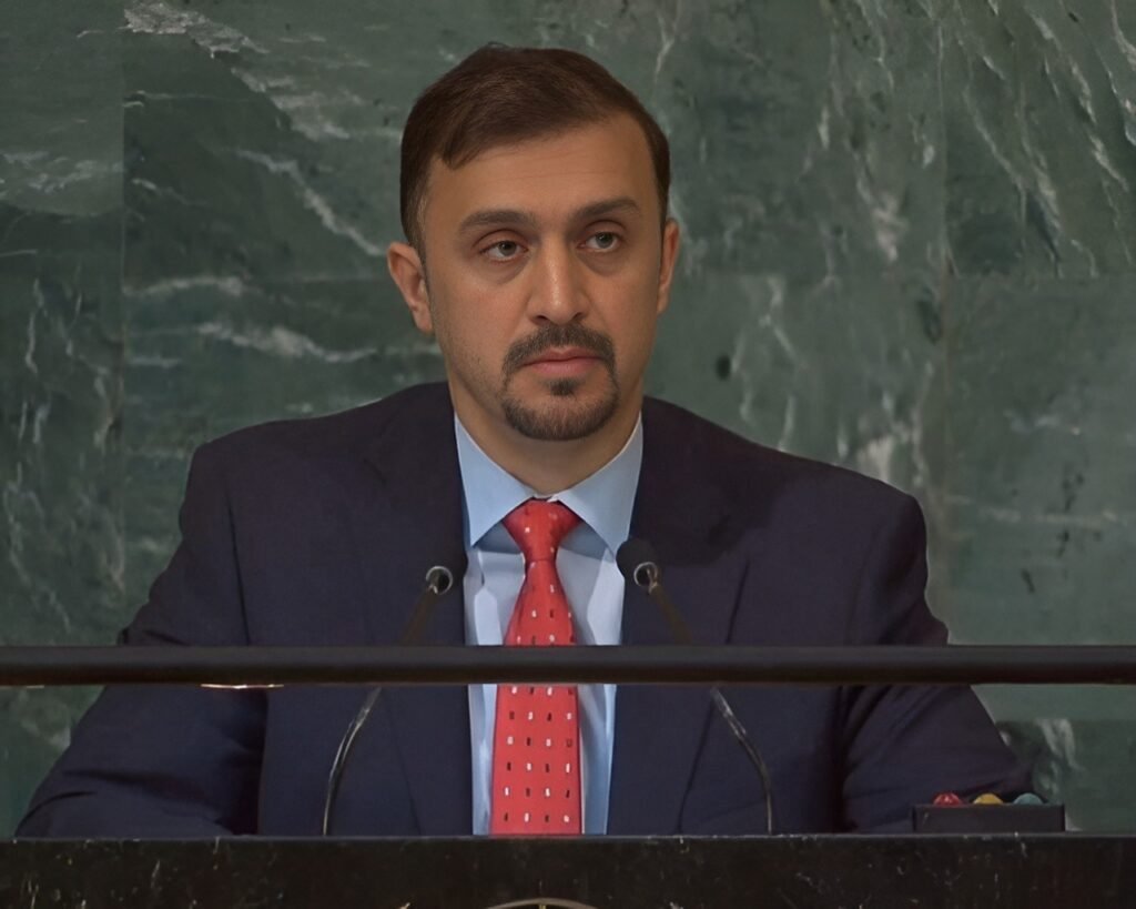 Naseer A. Faiq at the UNGA meeting